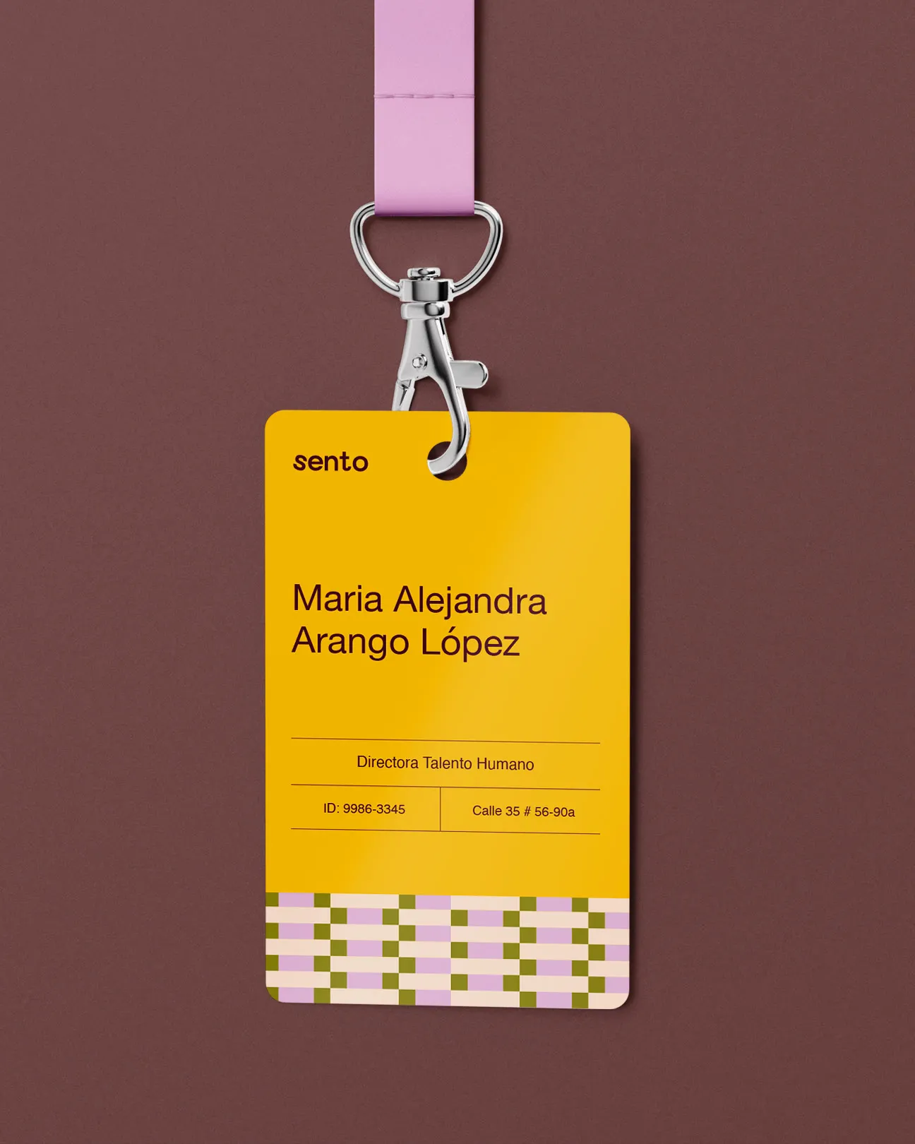 Carnet de personal de Sento